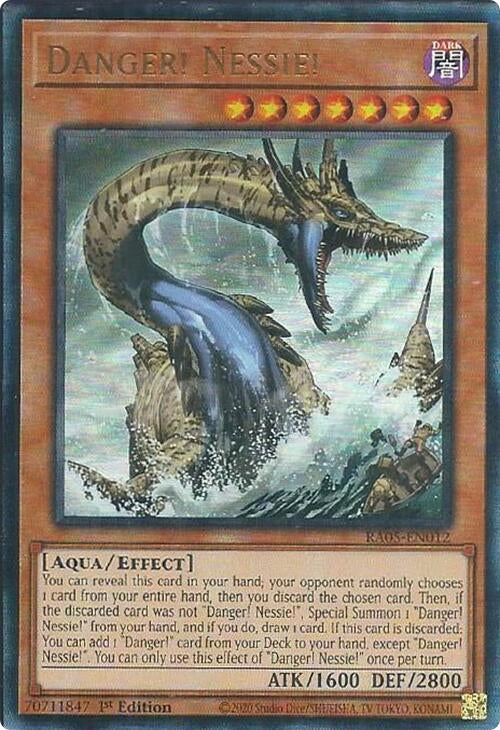 Danger! Nessie! (Ultimate Rare) [RA05-EN012] Ultimate Rare