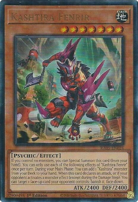 Kashtira Fenrir (Ultimate Rare) [RA05-EN024] Ultimate Rare