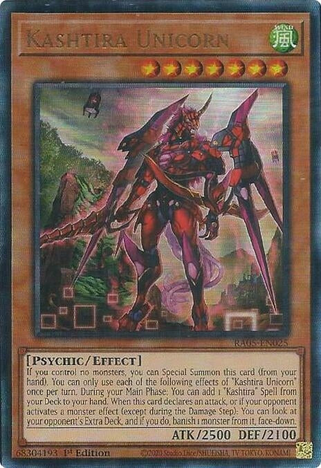 Kashtira Unicorn (Ultimate Rare) [RA05-EN025] Ultimate Rare