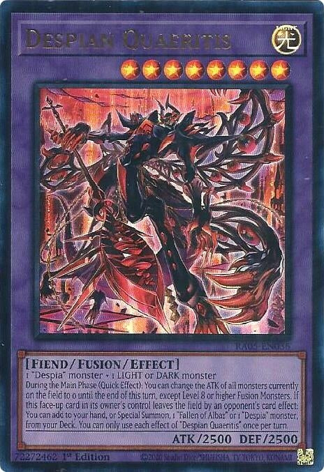 Despian Quaeritis (Ultra Rare) [RA05-EN036] Ultra Rare
