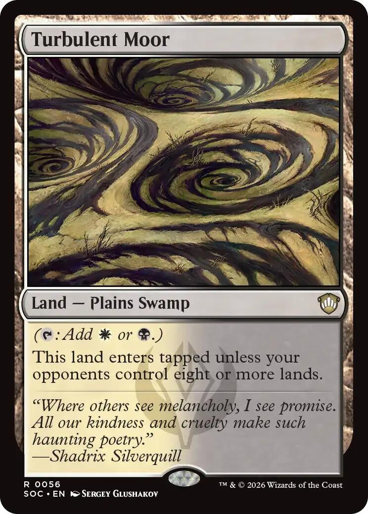 Turbulent Moor [Secrets of Strixhaven Commander]