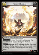 Nascent Barrier (101) [Radiant Origins]