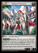 Valiant Protector (Curio Foil) (164) [Radiant Origins]