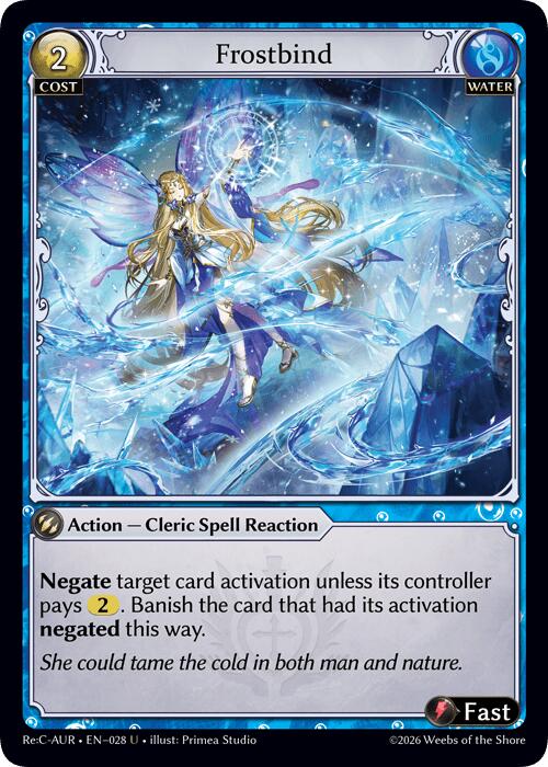 Frostbind (28) [Mordred Re: Collection, Aurelian Regent]