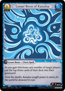 Lesser Boon of Kanaloa (28) [Radiant Origins: Pantheon]