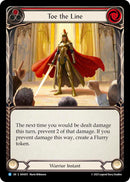 Toe The Line (Red) [AHA015] (Armory Deck Origins: Hala)