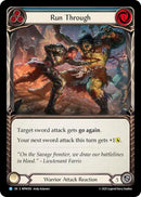 Run Through (Blue) [MPW050] (Mastery Pack Warrior)  Rainbow Foil