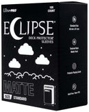 Ultra PRO: Standard 105ct Sleeves - Eclipse Matte (Arctic White)