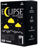 Ultra PRO: Standard 105ct Sleeves - Eclipse Matte (Lemon Yellow)