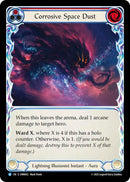Corrosive Space Dust (Red) [OMN012] (Omens of the Third Age)  Rainbow Foil