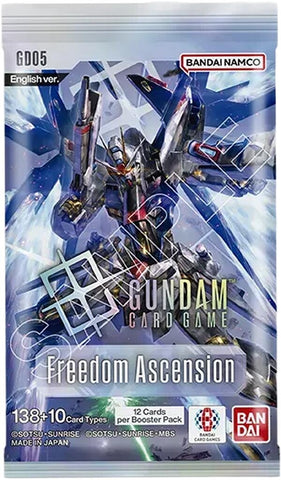 Image for Freedom Ascension Booster Pack - Gundam Card Game