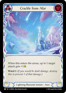 Crackle From Afar (Blue) [AZS026] (Armory Deck: Zyggy)