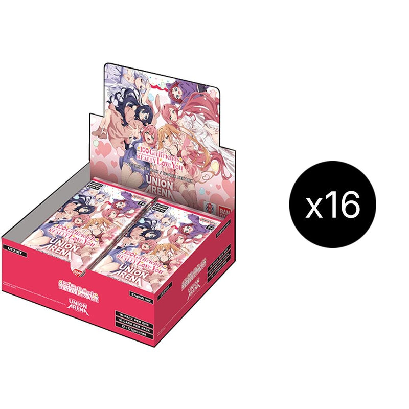 Image for The 100 Girlfriends Who Really, Really, Really, Really, REALLY Love You - Booster Box Case - Union Arena