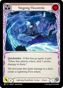 Singeing Flowstride (Red) [OMN071] (Omens of the Third Age)  Rainbow Foil