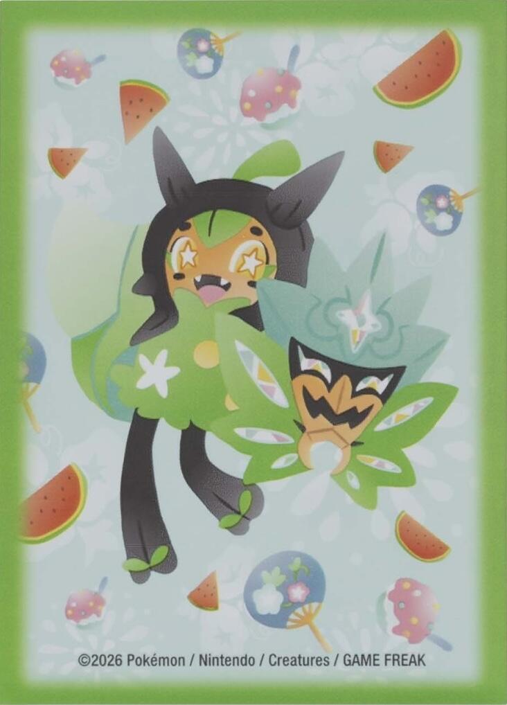 Card Sleeves - Ogerpon Festival (65-Pack)