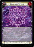 Runechant of Lust (Yellow) [GEM180-RF] (Gem Pack 5)  Rainbow Foil