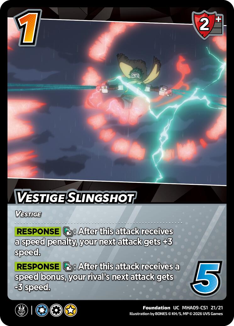Vestige Slingshot [Challenger Series: My Hero Academia - Final Battle]