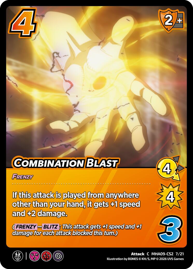 Combination Blast [Challenger Series: My Hero Academia - Final Battle]