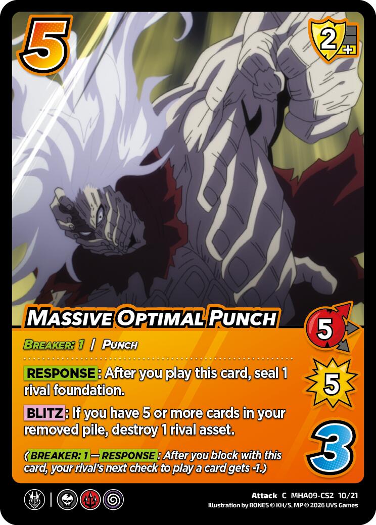 Massive Optimal Punch [Challenger Series: My Hero Academia - Final Battle]
