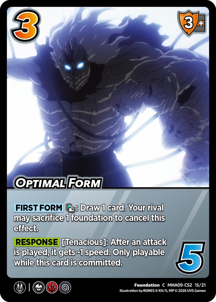 Optimal Form [Challenger Series: My Hero Academia - Final Battle]