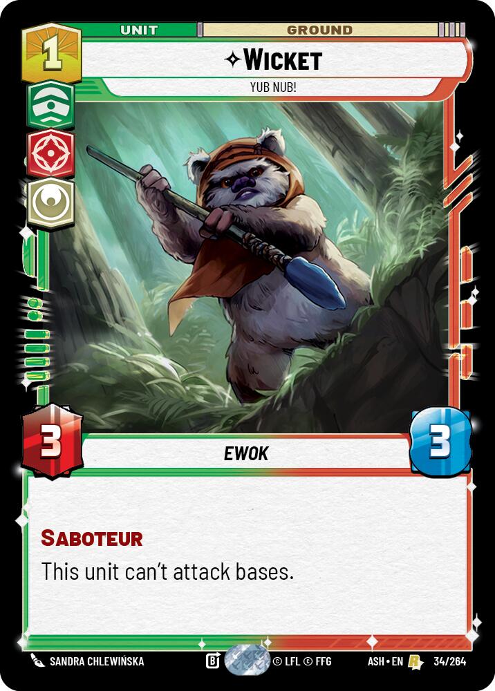 Wicket - Yub Nub! (34/264) (34/264) [Ashes of the Empire]