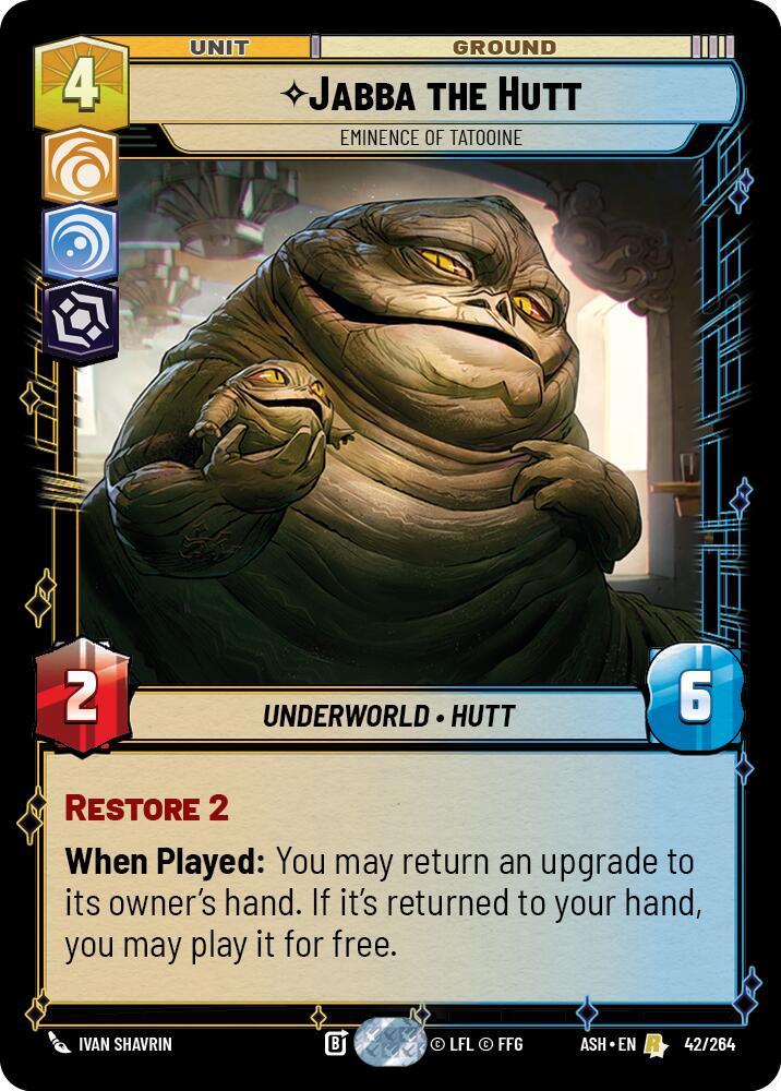 Jabba the Hutt - Eminence of Tatooine (42/264) (42/264) [Ashes of the Empire]