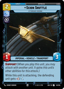 Scion Shuttle - At Morgan's Bidding (46/264) (46/264) [Ashes of the Empire]
