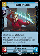 Blade of Talzin - A Gift of Shadows (55/264) (55/264) [Ashes of the Empire]