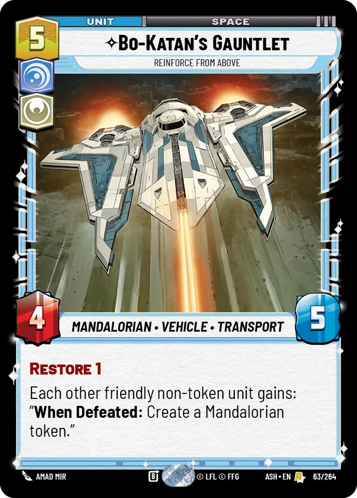 Bo-Katan's Gauntlet - Reinforce from Above (63/264) (63/264) [Ashes of the Empire]