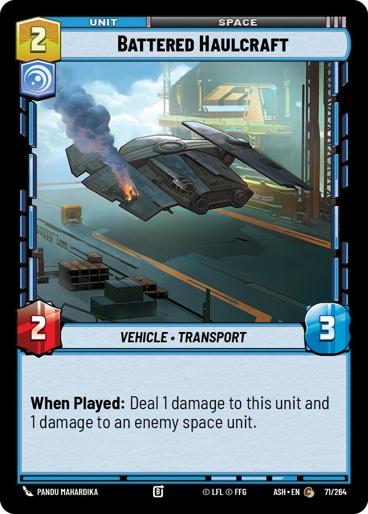 Battered Haulcraft (71/264) (71/264) [Ashes of the Empire]