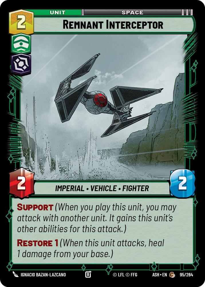 Remnant Interceptor (95/264) (95/264) [Ashes of the Empire]