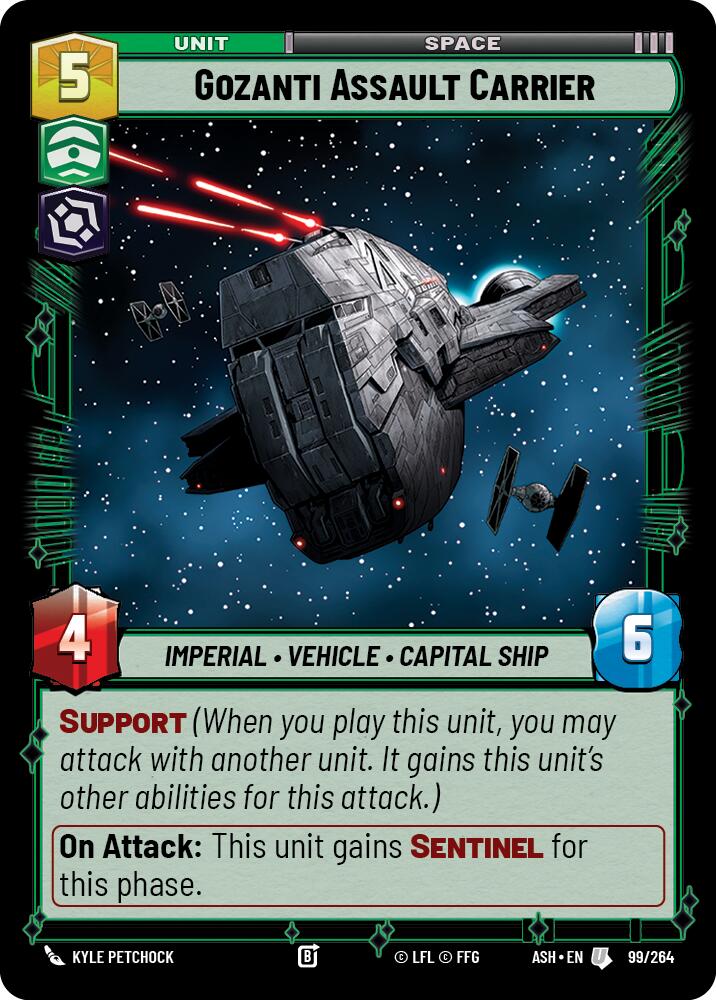 Gozanti Assault Carrier (99/264) (99/264) [Ashes of the Empire]