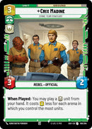 Crix Madine - Strike Team Strategist (108/264) (108/264) [Ashes of the Empire]