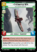T-6 Shuttle 1974 - With a Mentor's Dedication (109/264) (109/264) [Ashes of the Empire]
