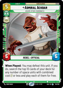 Admiral Ackbar - Assume Attack Coordinates (110/264) (110/264) [Ashes of the Empire]