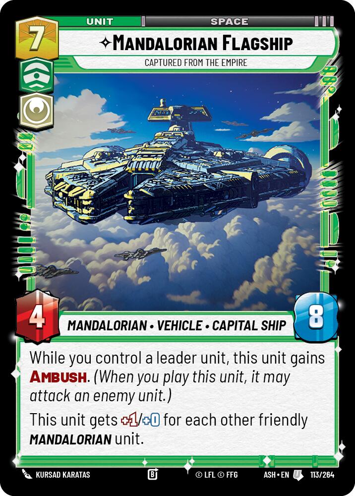 Mandalorian Flagship - Captured from the Empire (113/264) (113/264) [Ashes of the Empire]