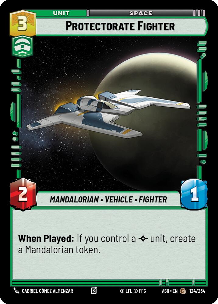Protectorate Fighter (124/264) (124/264) [Ashes of the Empire]