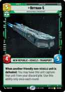 Bothan-5 - New Republic Prison Ship (128/264) (128/264) [Ashes of the Empire]