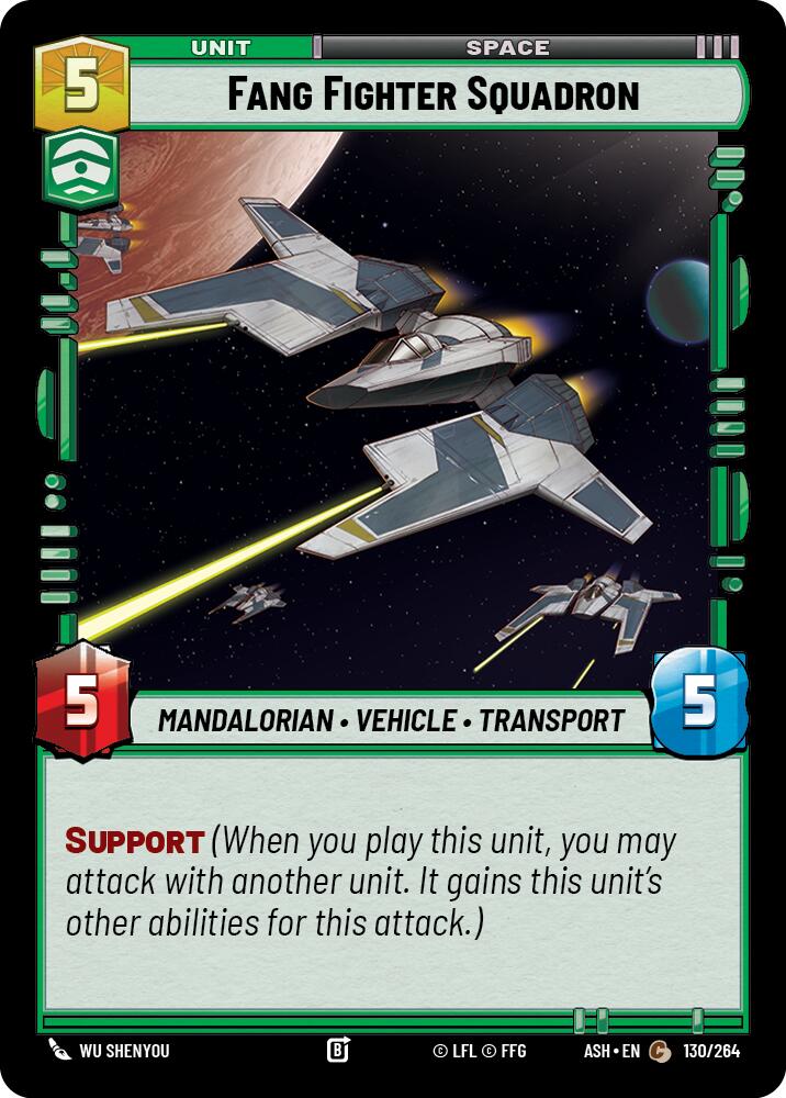 Fang Fighter Squadron (130/264) (130/264) [Ashes of the Empire]