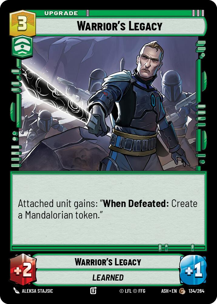 Warrior's Legacy (134/264) (134/264) [Ashes of the Empire]