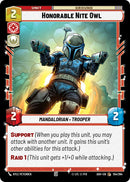 Honorable Nite Owl (154/264) (154/264) [Ashes of the Empire]