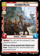 Kachirho Militia (160/264) (160/264) [Ashes of the Empire]
