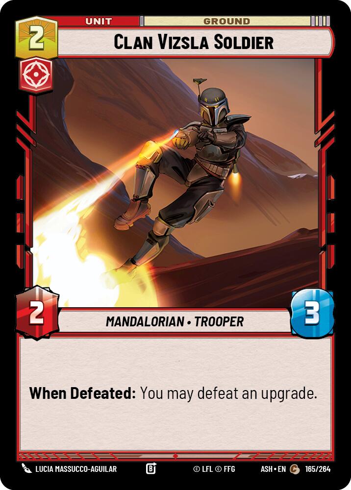 Clan Vizsla Soldier (165/264) (165/264) [Ashes of the Empire]