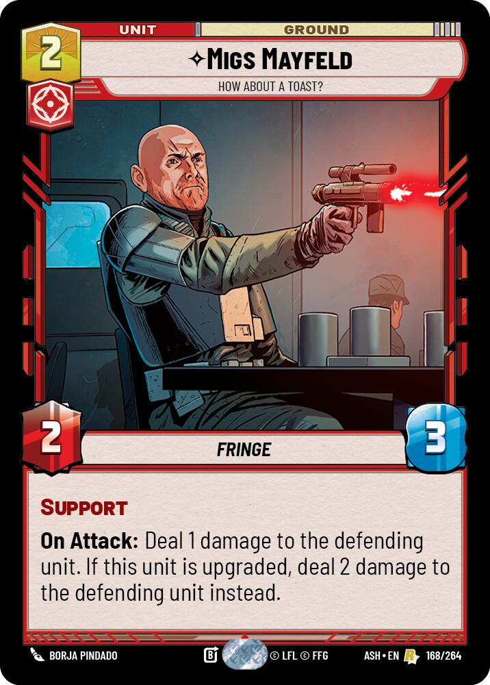 Migs Mayfeld - How About a Toast? (168/264) (168/264) [Ashes of the Empire]