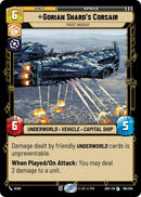 Gorian Shard's Corsair - Pirate Warship (196/264) (196/264) [Ashes of the Empire]