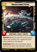 Unsanctioned Patrol (222/264) (222/264) [Ashes of the Empire]