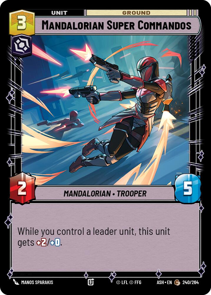 Mandalorian Super Commandos (240/264) (240/264) [Ashes of the Empire]