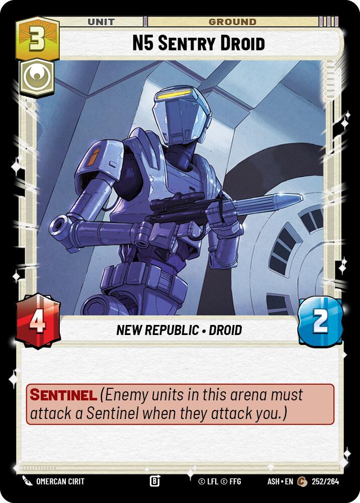 N5 Sentry Droid (252/264) (252/264) [Ashes of the Empire]