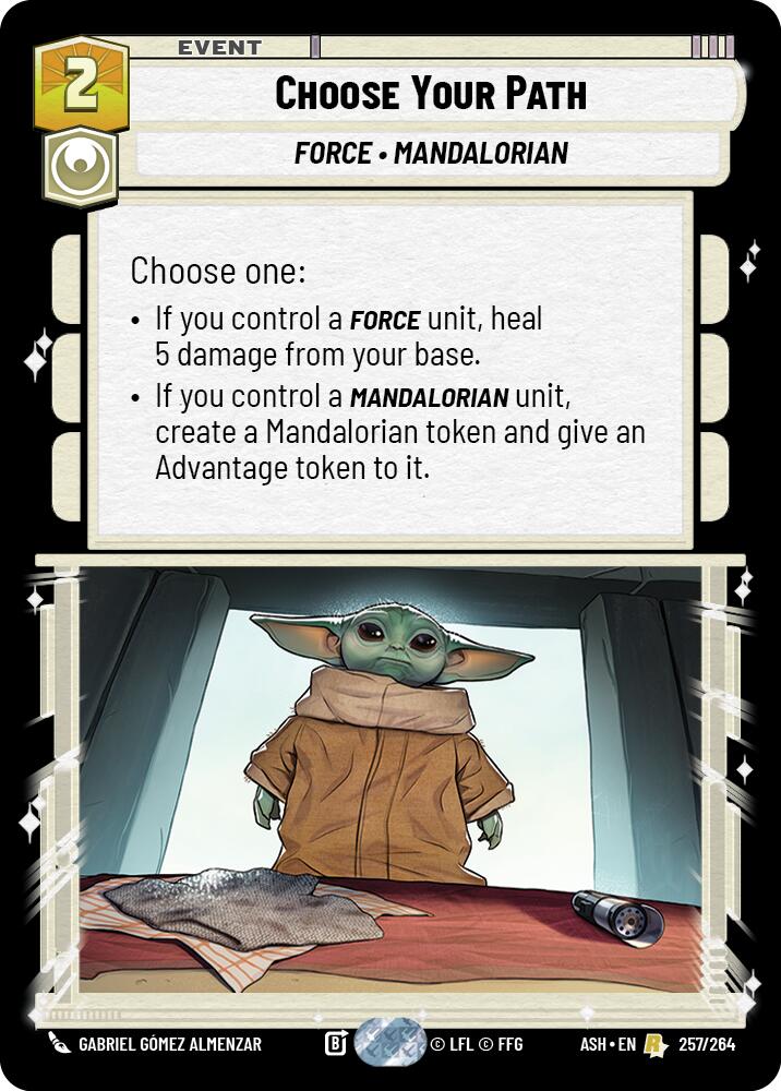 Choose Your Path (257/264) (257/264) [Ashes of the Empire]