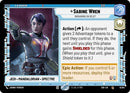 Sabine Wren - Bargaining on Belief (6/264) (6/264) [Ashes of the Empire]